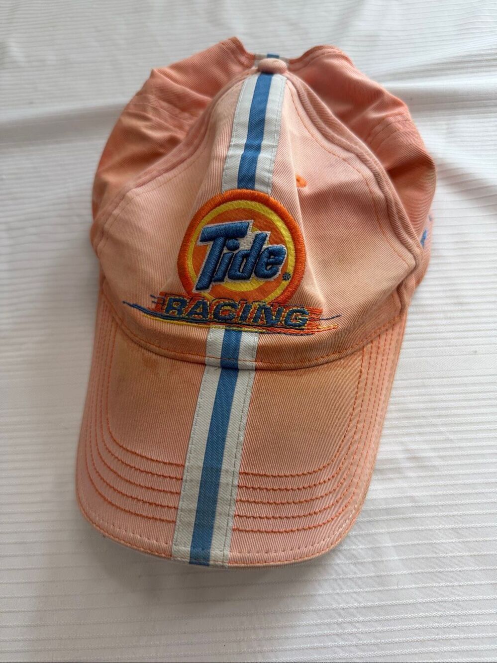 Tide Racing Vintage Y2k Sun Faded Hat SnapBack One Size Fits All